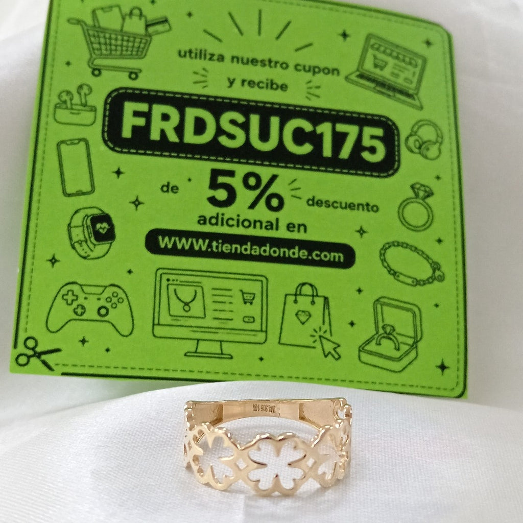 ANILLOS DAMA ORO 14K 1.8 (NUEVO)