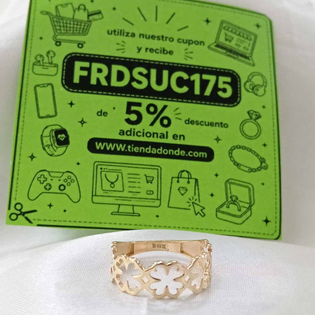 ANILLOS DAMA ORO 14K 1.8 (NUEVO)