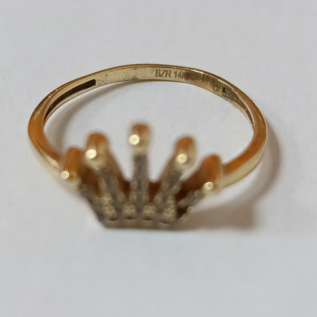 ANILLO ORO 14 K 1,60 GRMS (SEMINUEVO)