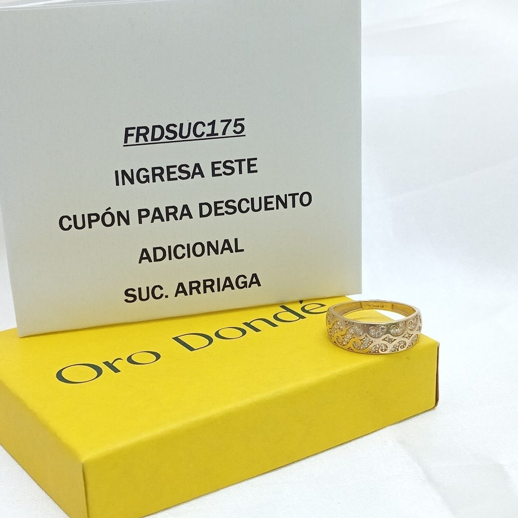 ANILLOS DAMA ORO 14K 2.4 (NUEVO)