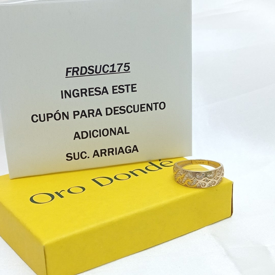 ANILLOS DAMA ORO 14K 2.4 (NUEVO)
