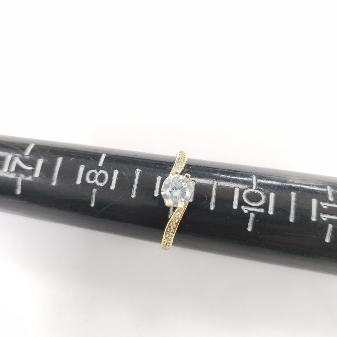SOLITARIO ORO 14 K 1.9 GRMS (SEMINUEVO)