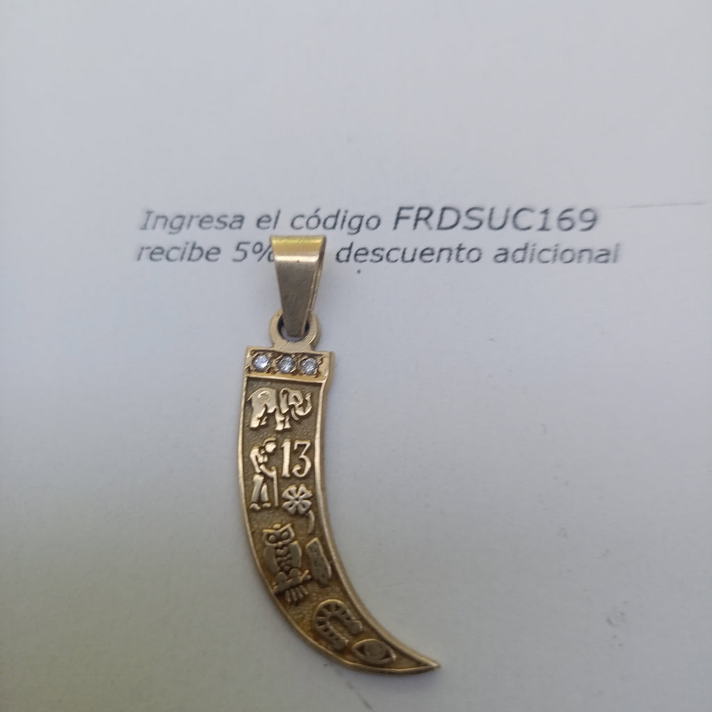 DIJE ORO 14 K 2,30 GRMS (SEMINUEVO)