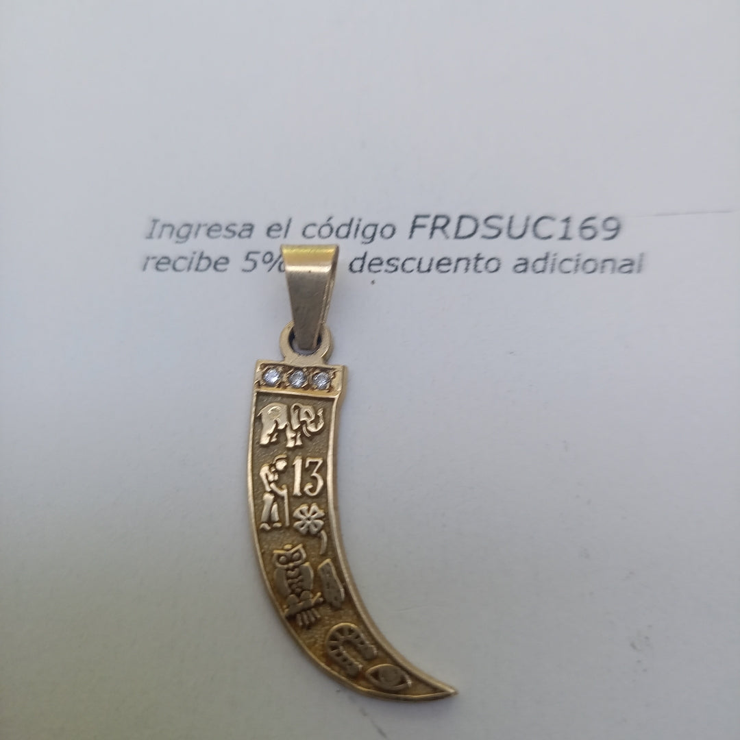 DIJE ORO 14 K 2,30 GRMS (SEMINUEVO)