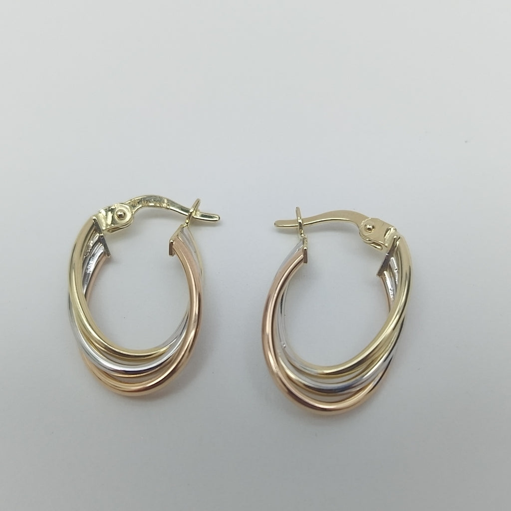 ARRACADAS ORO 14K 1.5 (NUEVO)