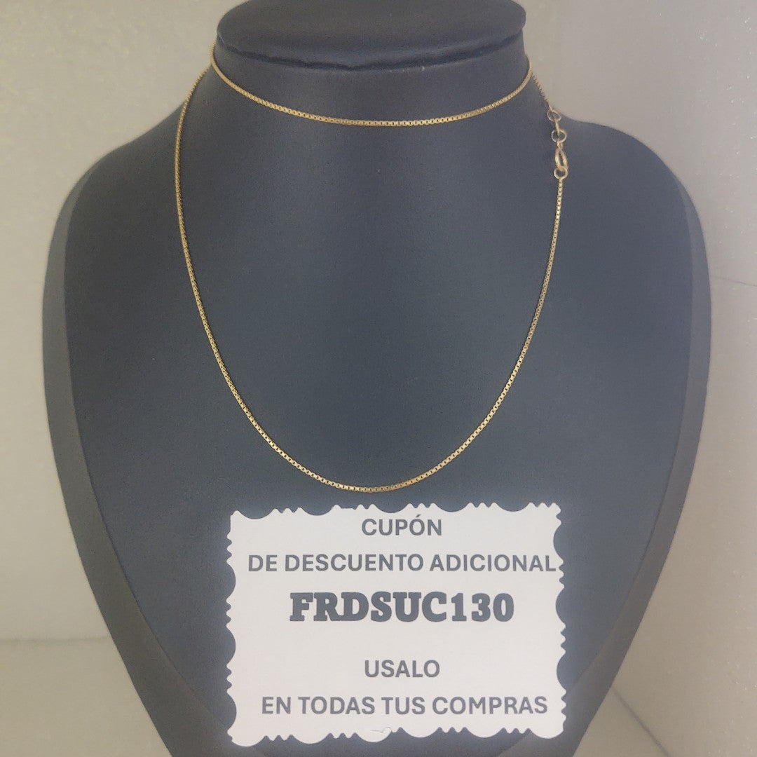 CADENA VENECIANA 2.3G 55 CM (NUEVO)