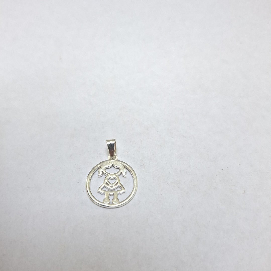 DIJE NIÑA PLATA .925 2.1 GR (NUEVO)