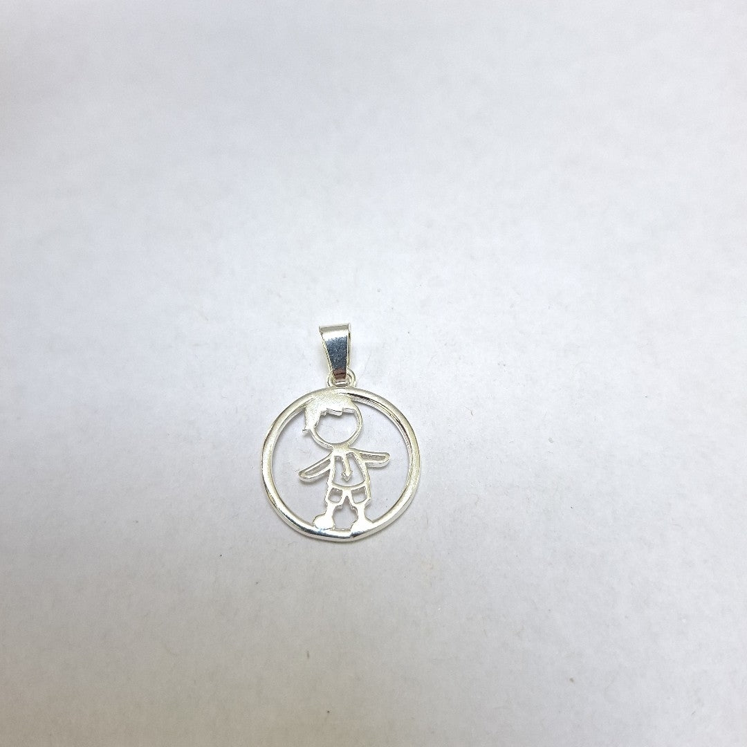 DIJE NIÑO PLATA .925 1.8 GR (NUEVO)