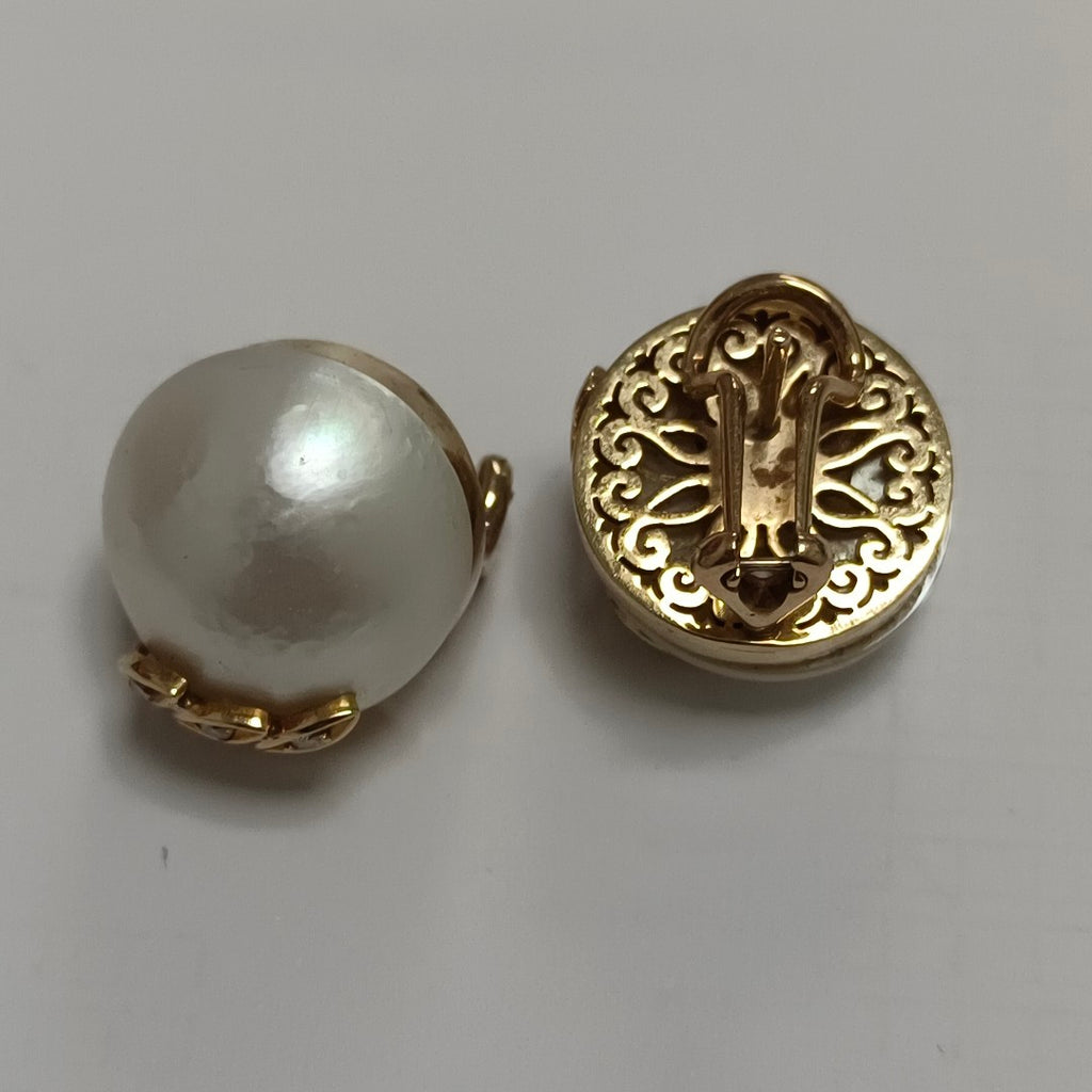 ARETES PAR ORO 14 K 11.8 GRMS (SEMINUEVO)