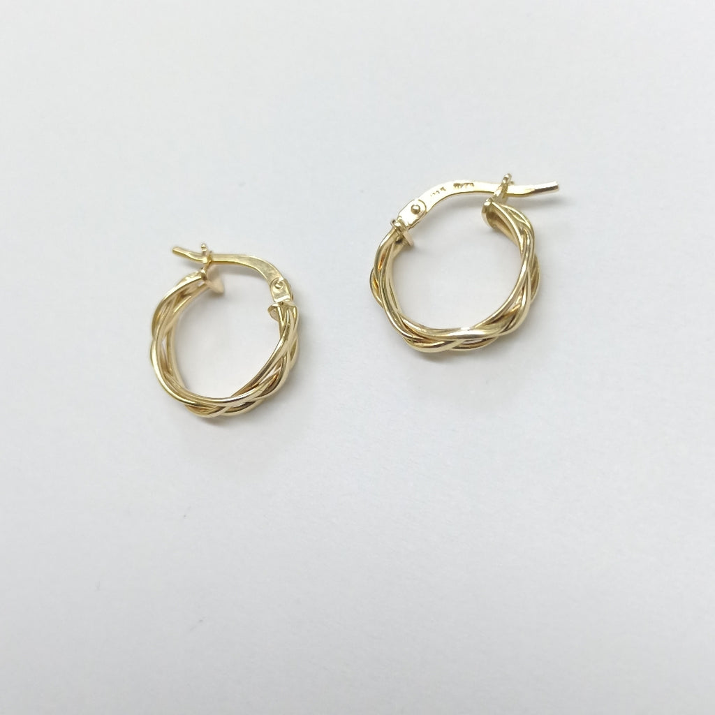 ARRACADAS ORO 14K 1.5 (NUEVO)