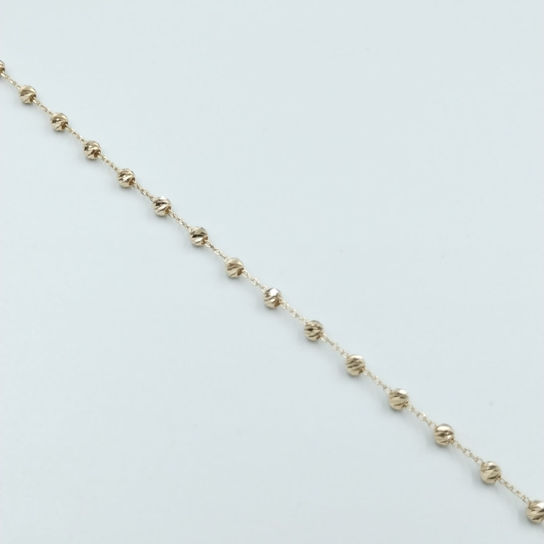 PULSERAS DAMA ORO 14K 1.2 (NUEVO)