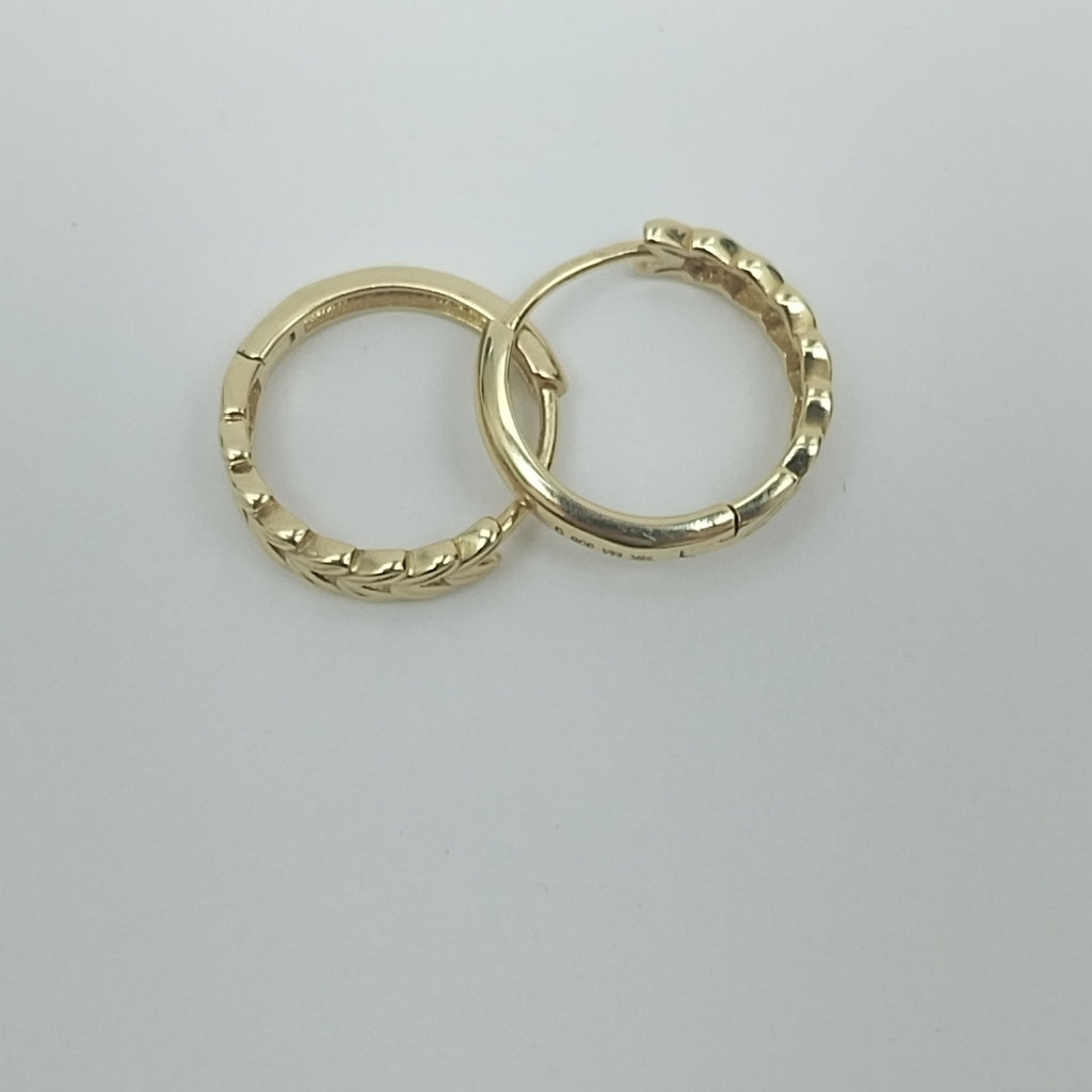 HUGGIES ORO 14K 1.2 (NUEVO)