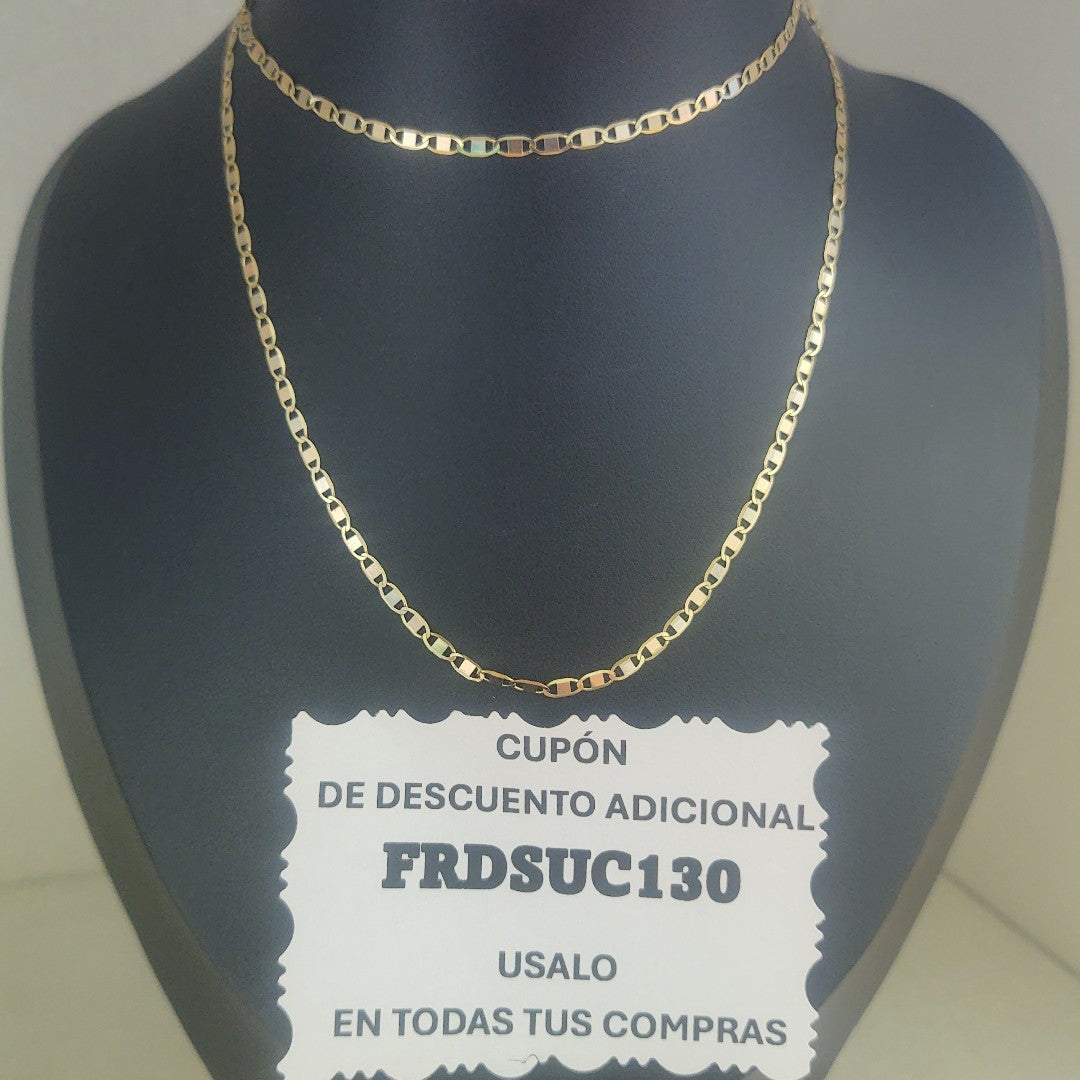 CADENAS GUCHI ORO 14K 55 CM 3.3 GR (NUEVO)