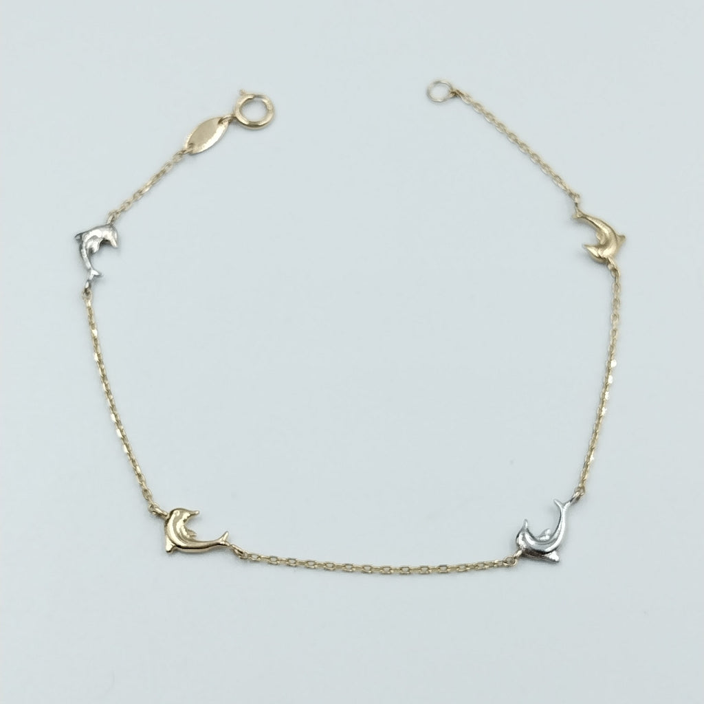 PULSERAS DAMA ORO 14K 1.5 (NUEVO)