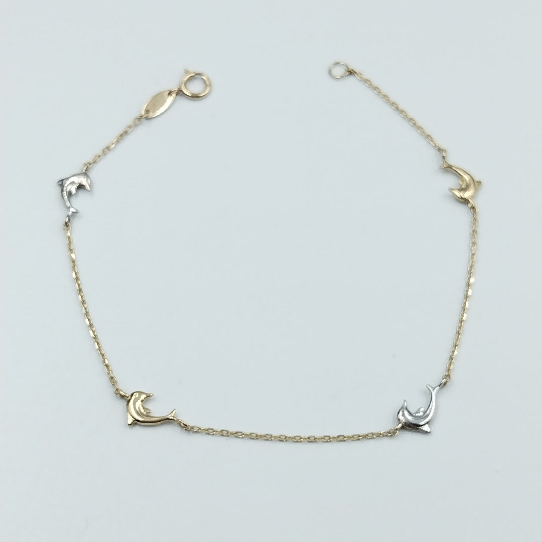 PULSERAS DAMA ORO 14K 1.5 (NUEVO)