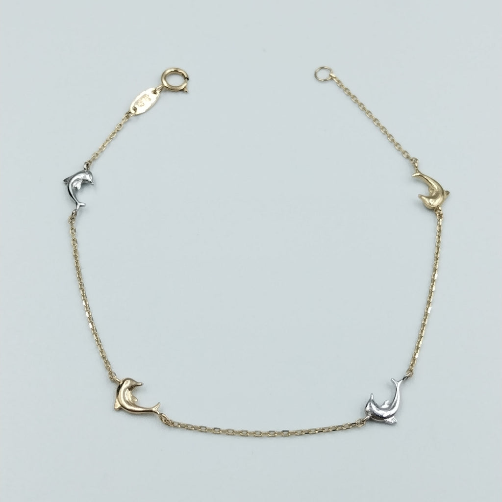 PULSERAS DAMA ORO 14K 1.5 (NUEVO)
