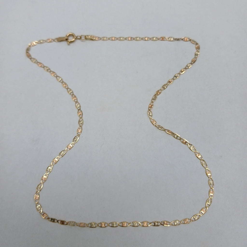 CADENA ORO COMBINADO 10 K 2 GRMS (SEMINUEVO)