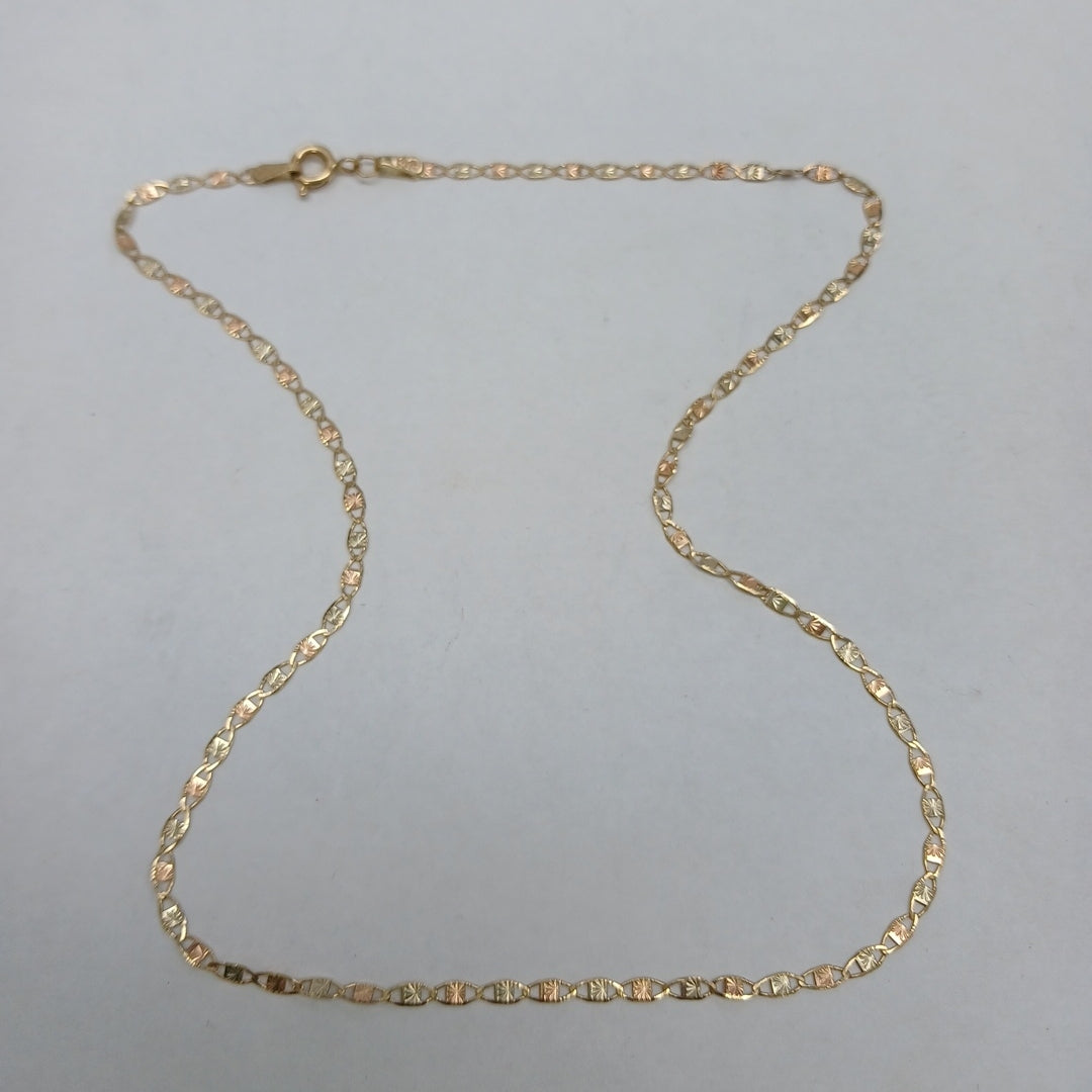 CADENA ORO COMBINADO 10 K 2 GRMS (SEMINUEVO)