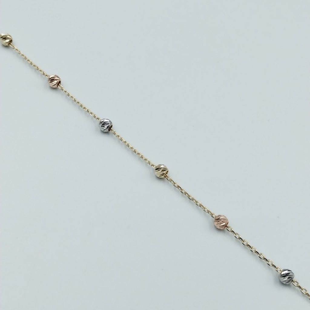 PULSERAS DAMA ORO 14K 1.2 (NUEVO)
