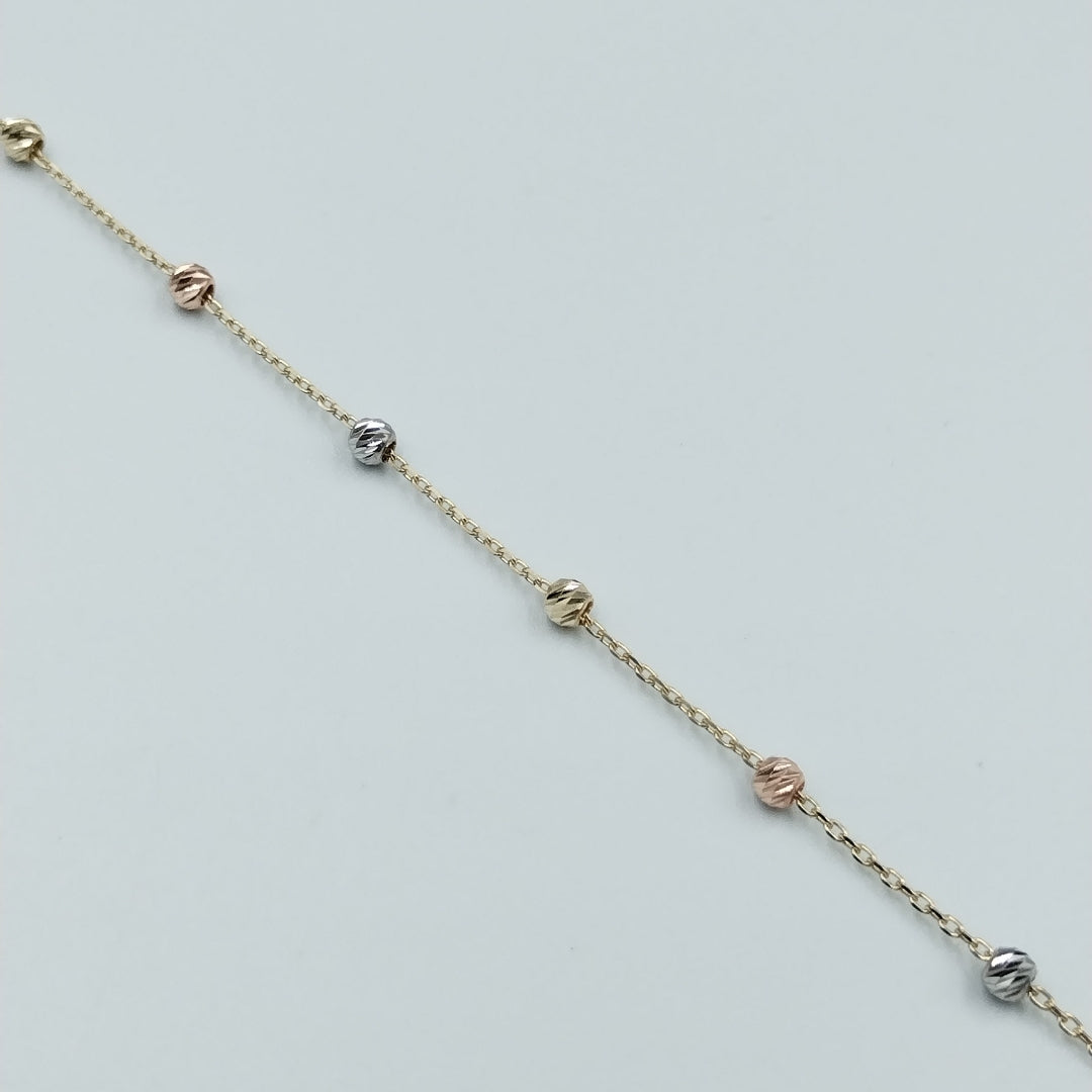 PULSERAS DAMA ORO 14K 1.2 (NUEVO)