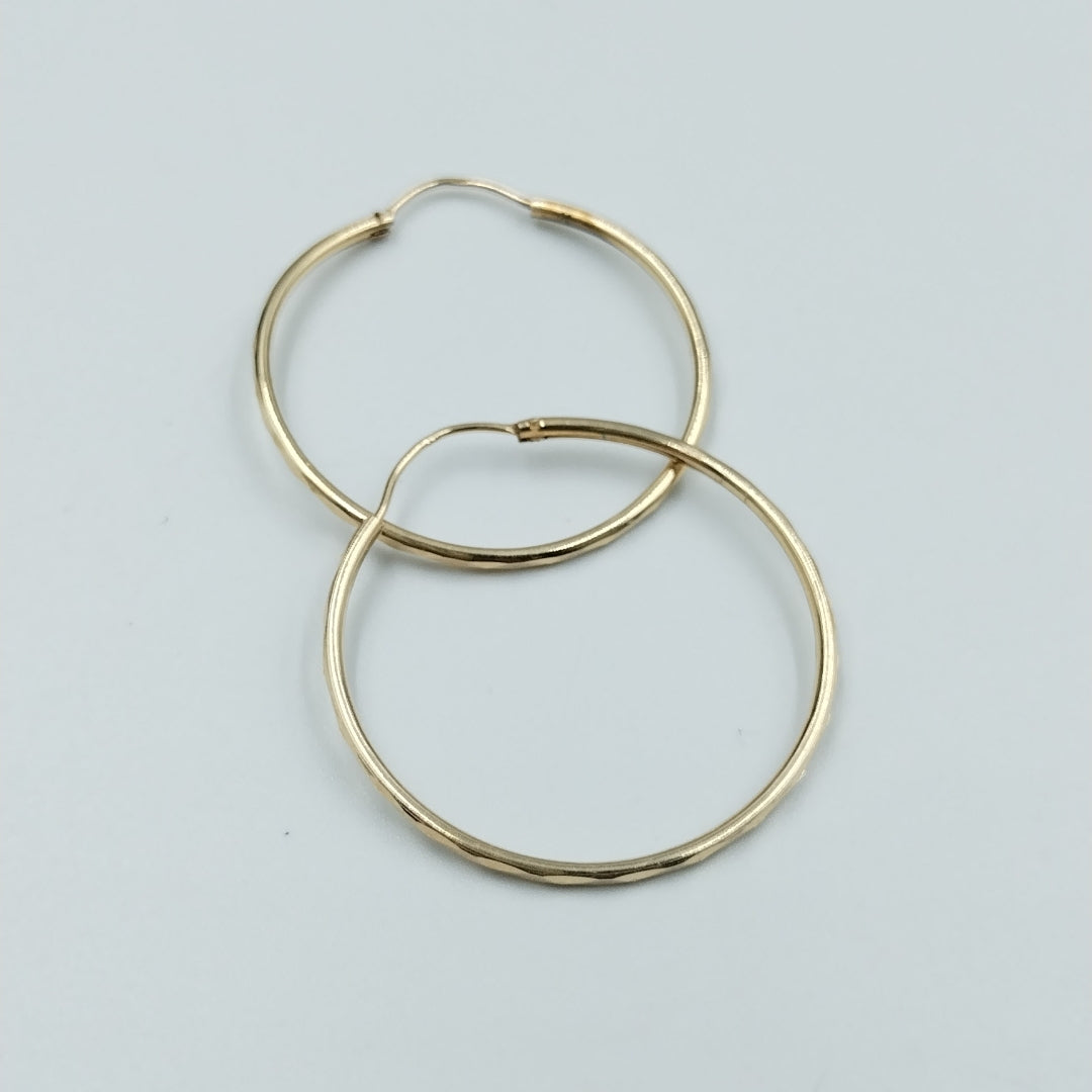 ARRACADAS PAR ORO 14 K 1.6 GRMS (SEMINUEVO)