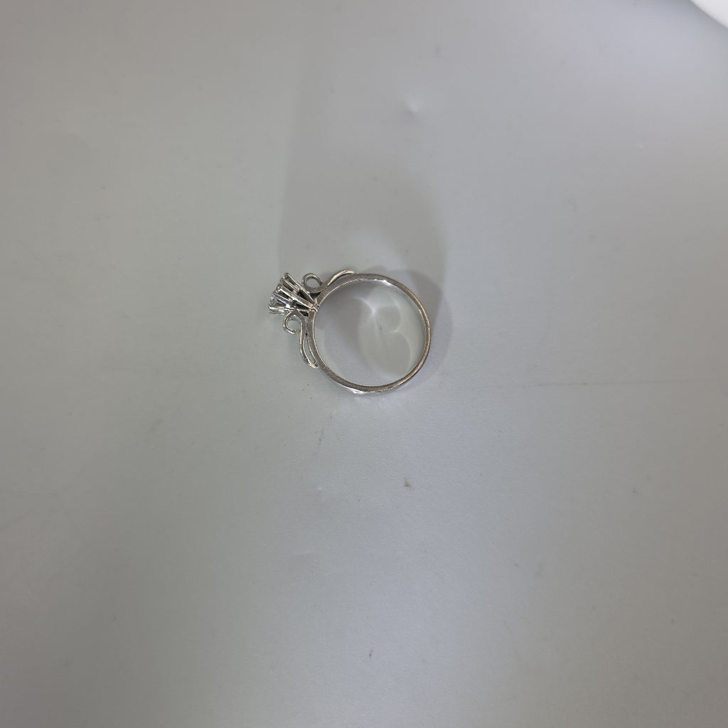 SOLITARIO ORO BLANCO 14 K 3.1 GRMS (SEMINUEVO)