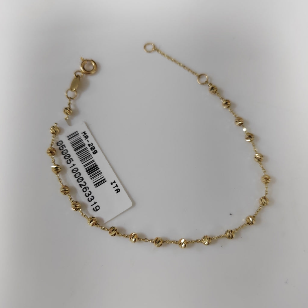 PULSERAS DAMA ORO 14K 1.2 (NUEVO)