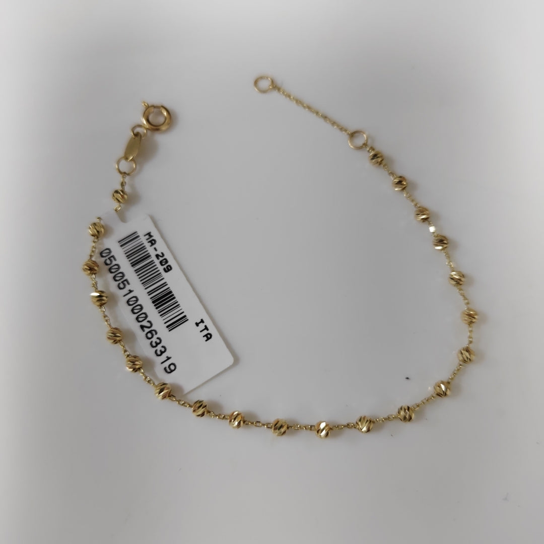 PULSERAS DAMA ORO 14K 1.2 (NUEVO)