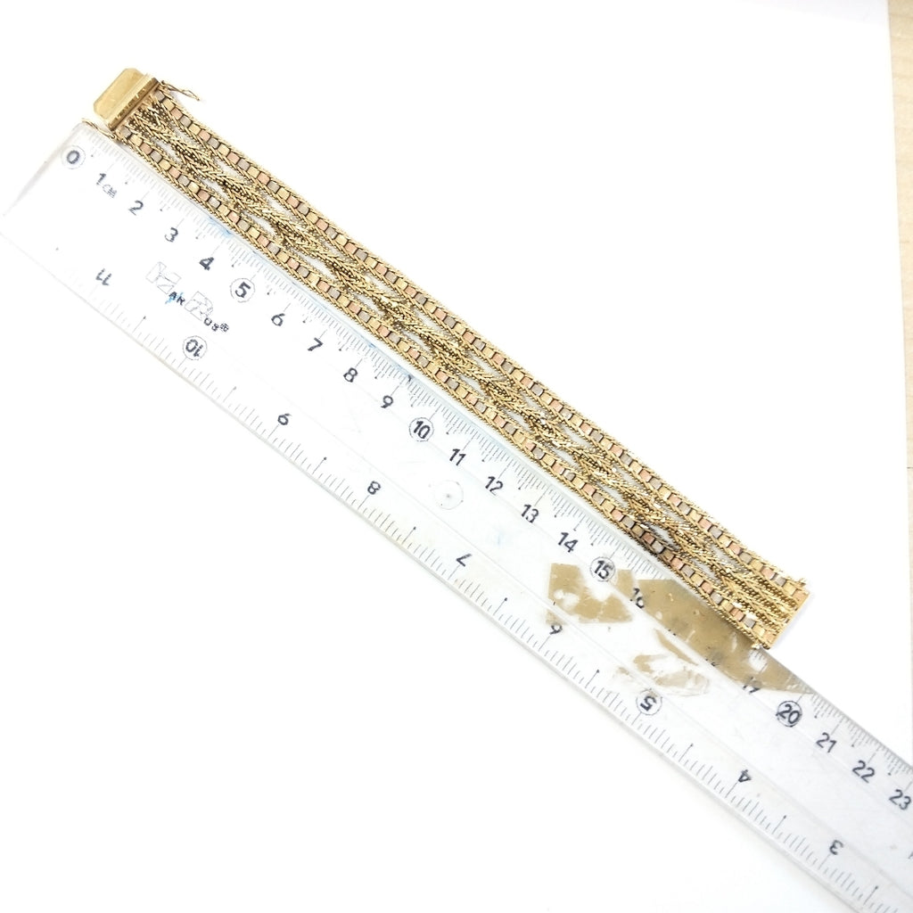 PULSERA ORO 14 K 32.1 GRMS (SEMINUEVO)