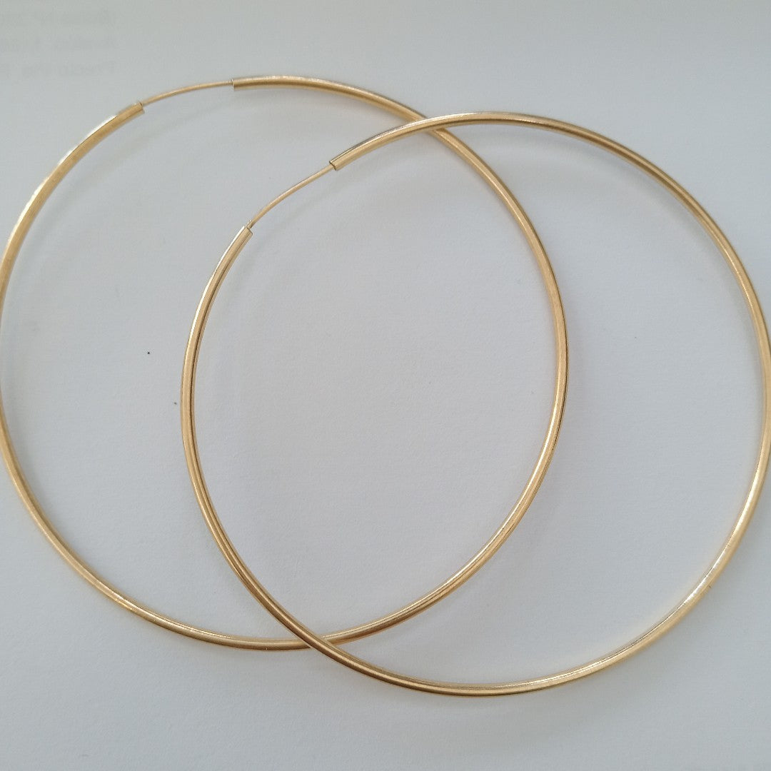 ARRACADAS PAR ORO 10 K 4.8 GRMS (SEMINUEVO)