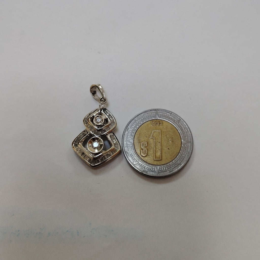 DIJE ORO BLANCO 14 K 2,80 GRMS (SEMINUEVO)