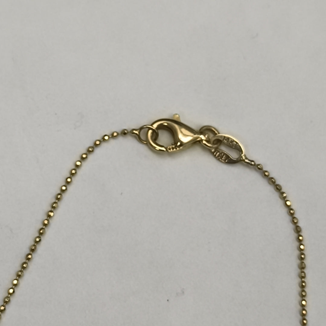 COLLAR ORO 14 K 4,60 GRMS (SEMINUEVO)