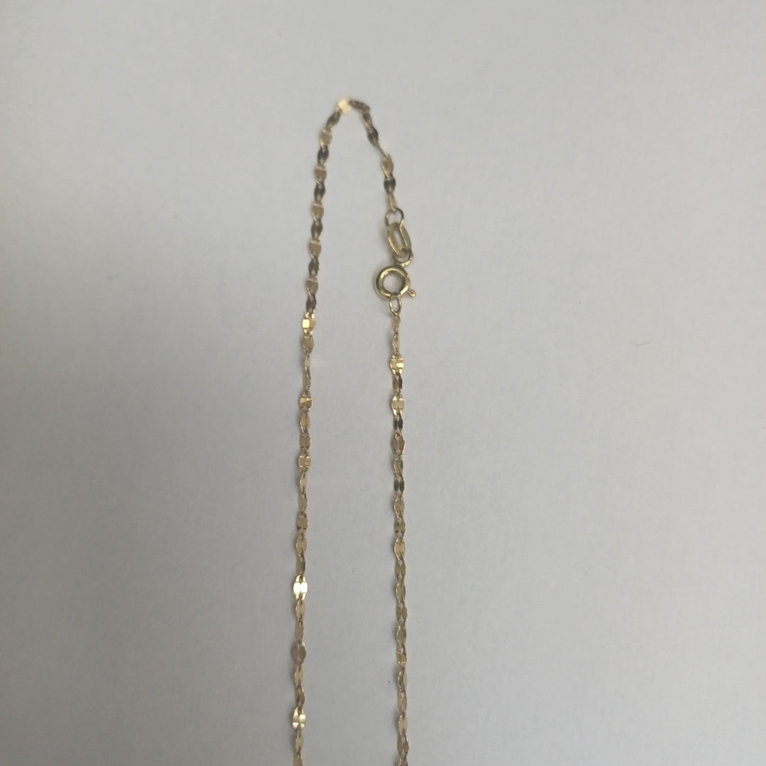 CADENA ORO, ORO COMBINADO 10 K 1.4 GRMS (SEMINUEVO)