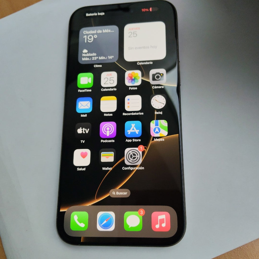 CELULAR APPLE IPHONE 16 PRO MAX A3295 (2024) 512 GB 8 GB RAM (SEMINUEVO)