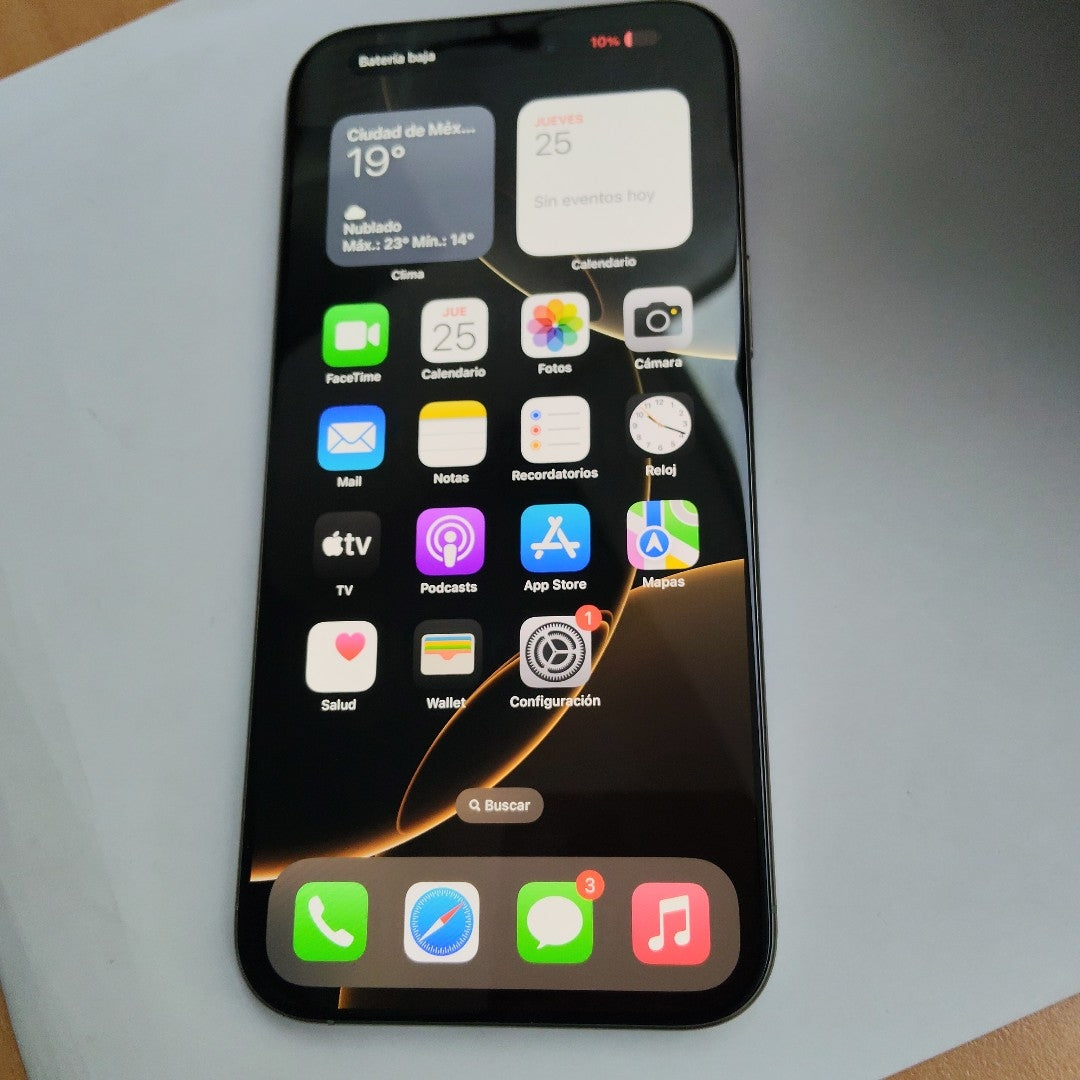 CELULAR APPLE IPHONE 16 PRO MAX A3295 (2024) 512 GB 8 GB RAM (SEMINUEVO)