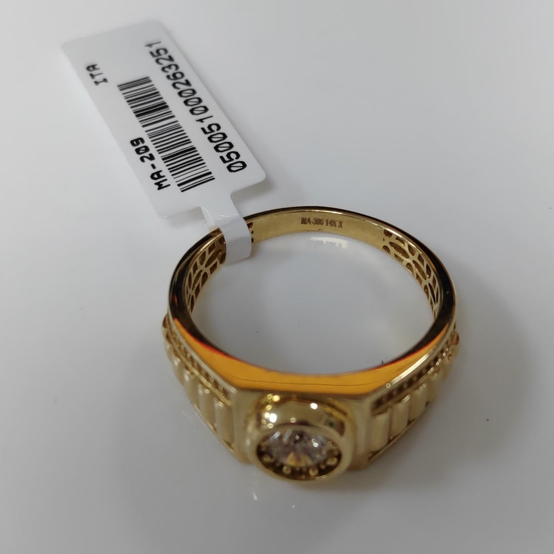 ANILLOS CABALLERO ORO 14K 6.1 (NUEVO)