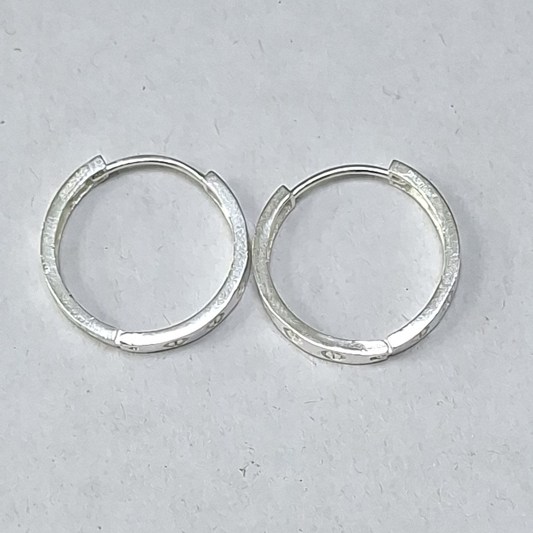 ARETES ARRACADAS FIG TORNILLOS PLATA .925 2.73 GR (NUEVO)