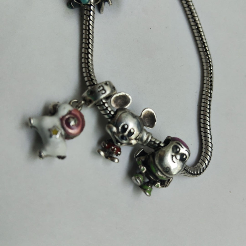 DIJE, PULSERA PLATA 33.2 GRMS (SEMINUEVO)