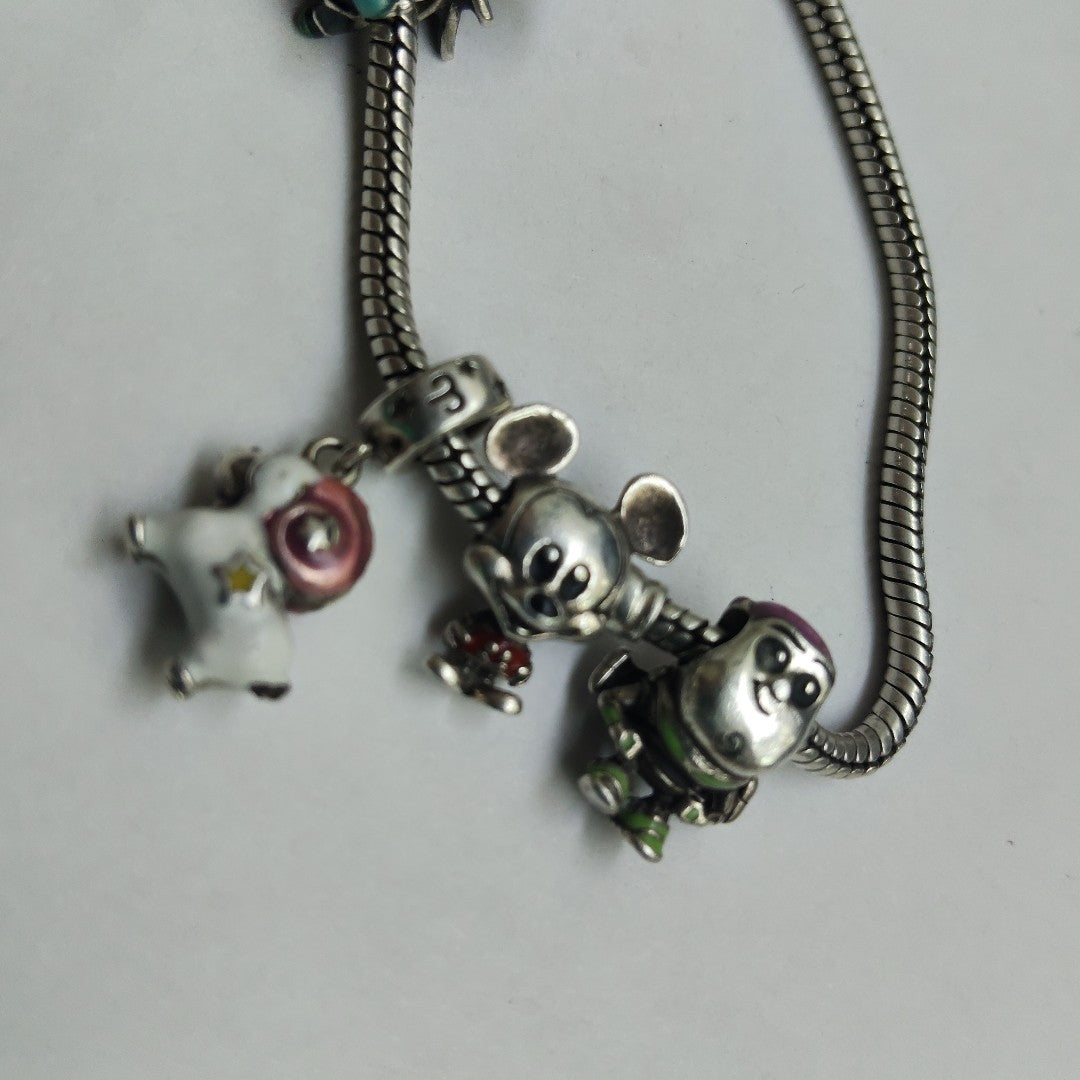 DIJE, PULSERA PLATA 33.2 GRMS (SEMINUEVO)