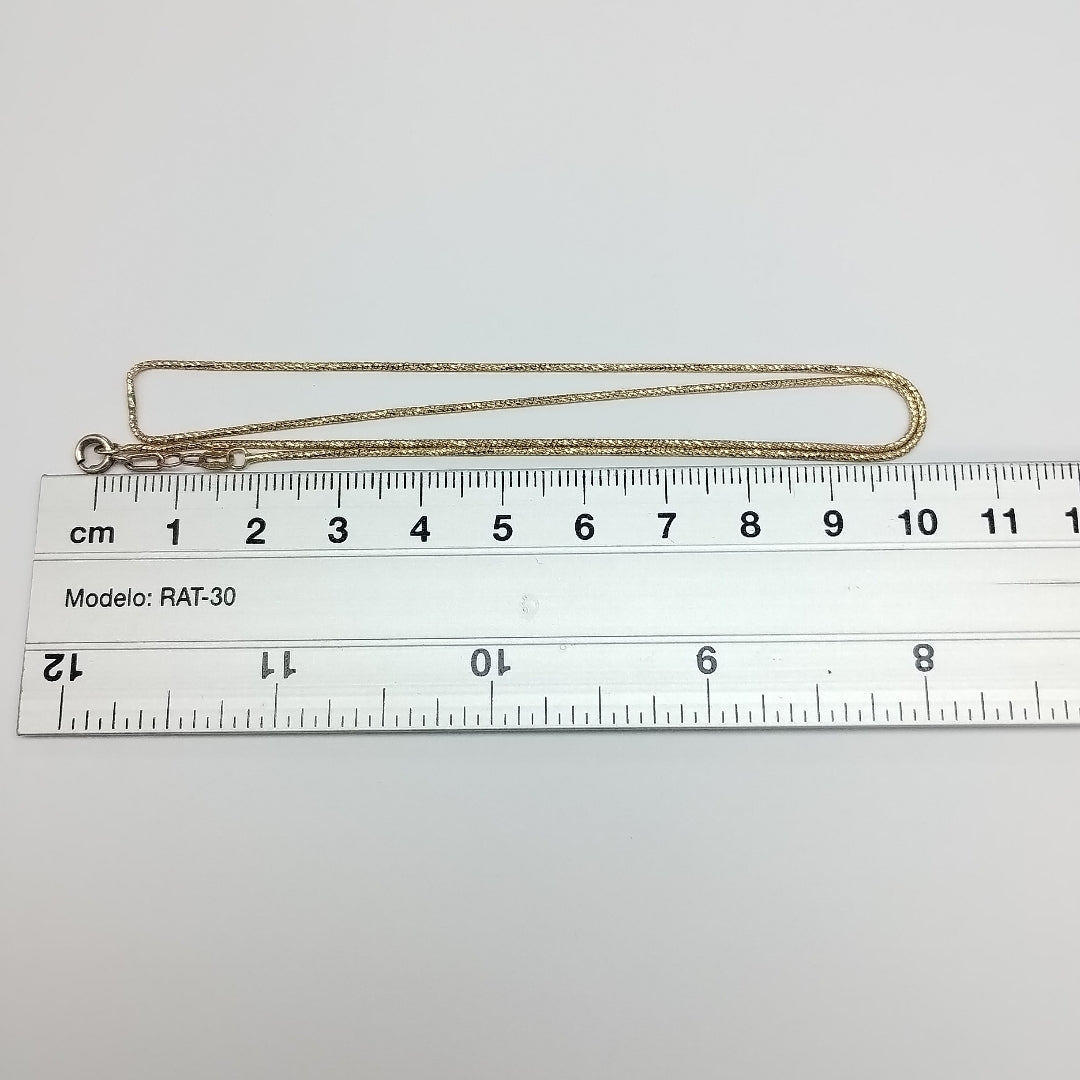 CADENA ORO 10 K 3,40 GRMS (SEMINUEVO)