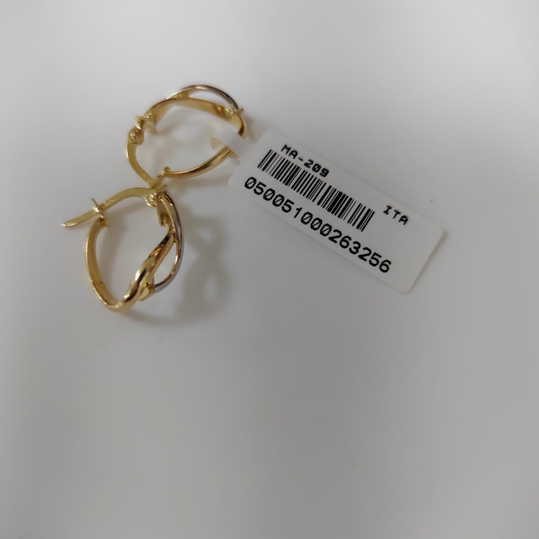 ARRACADAS ORO 14K 1.1 (NUEVO)