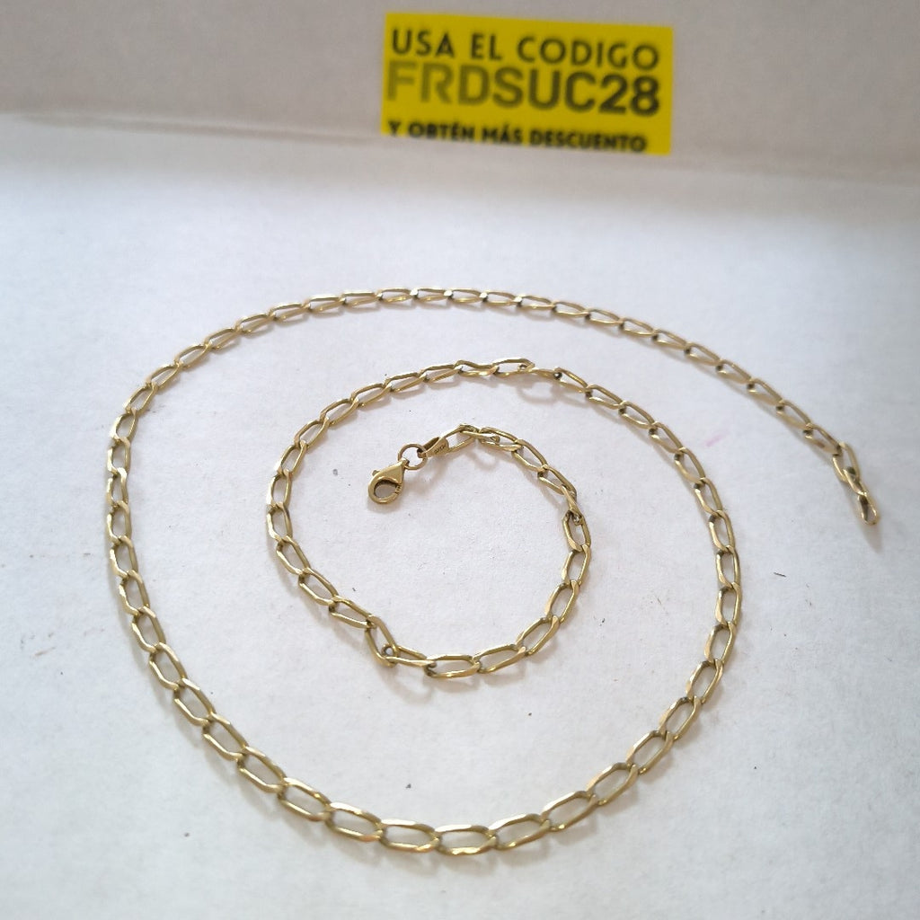CADENA ORO 14 K 10,20 GRMS (SEMINUEVO)