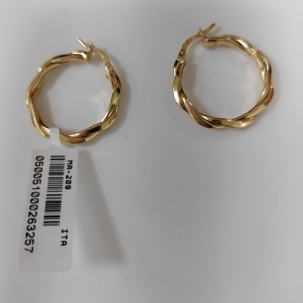 ARRACADAS ORO 14K 2 (NUEVO)