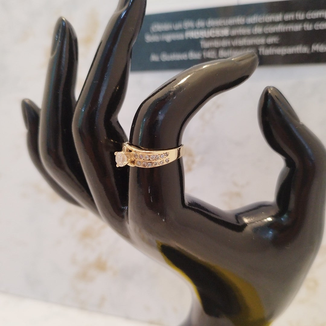 ANILLO ORO 10 K 2,60 GRMS (SEMINUEVO)