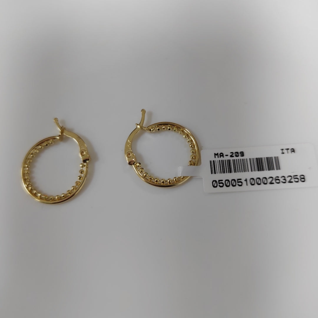 ARRACADAS ORO 14K 1.7 (NUEVO)