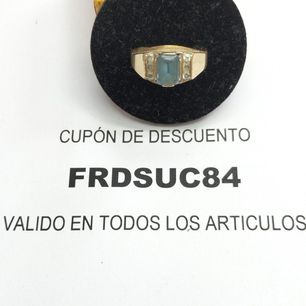 ANILLO ORO 10 K 3.8 GRMS (SEMINUEVO)