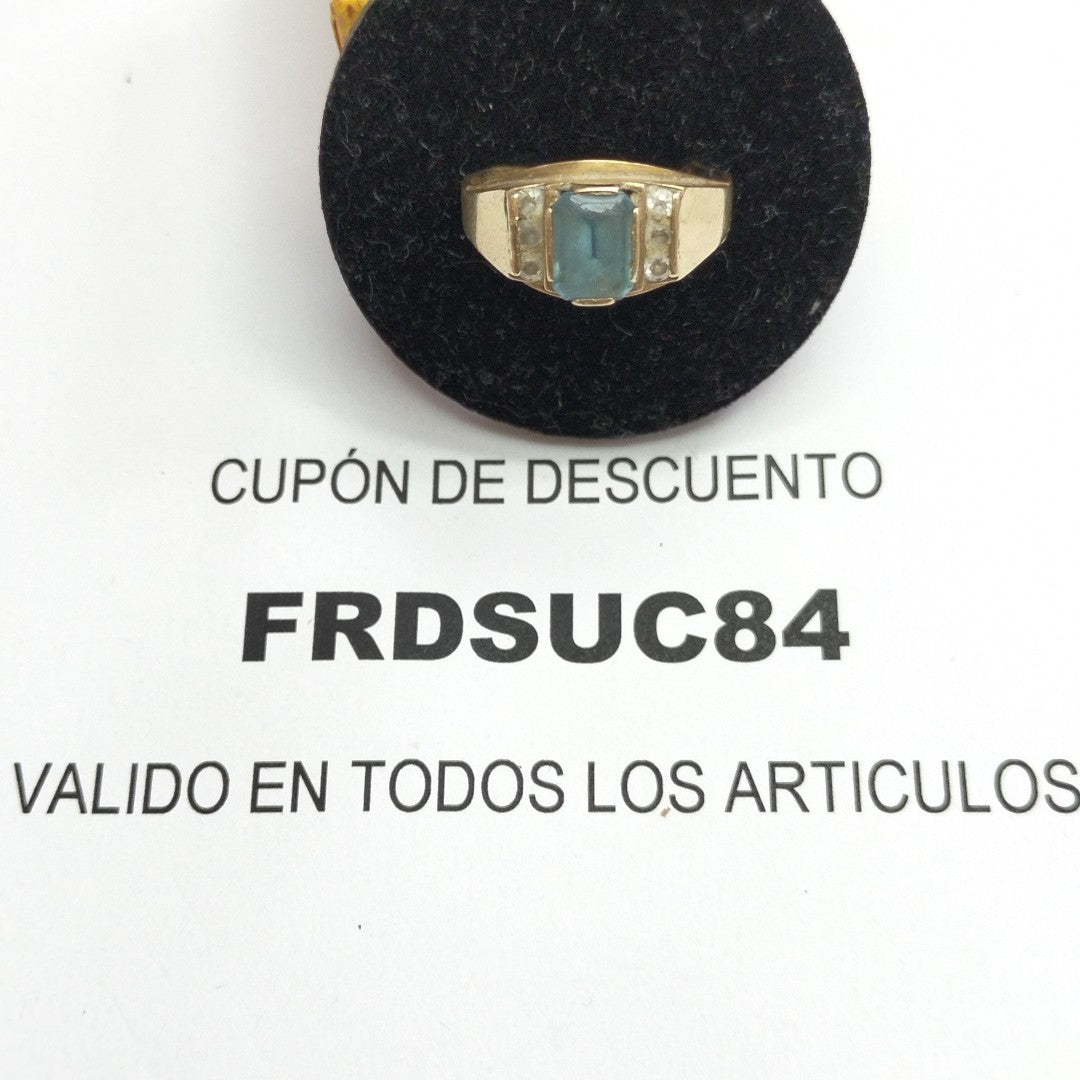 ANILLO ORO 10 K 3.8 GRMS (SEMINUEVO)