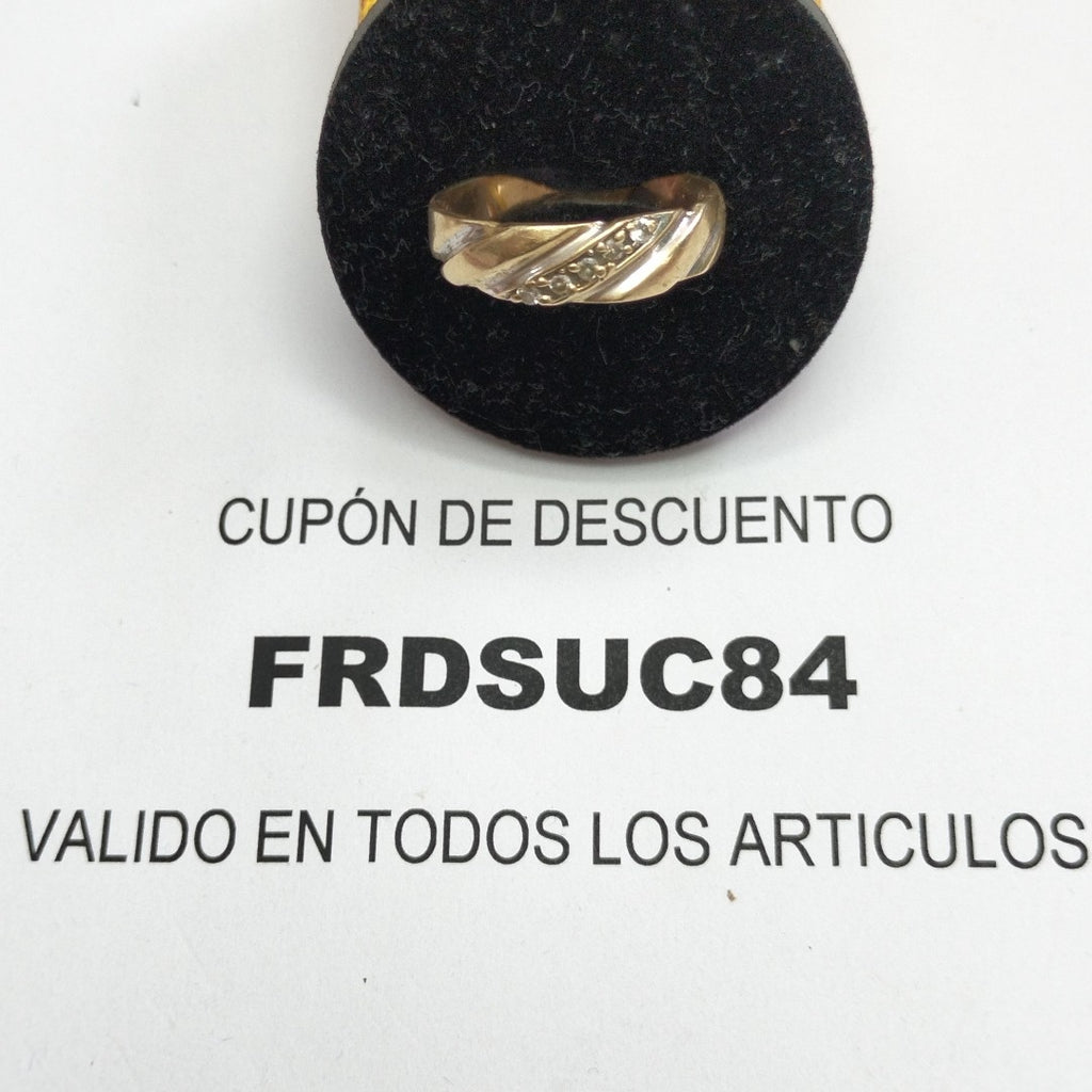 ANILLO ORO 14 K 3.8 GRMS (SEMINUEVO)