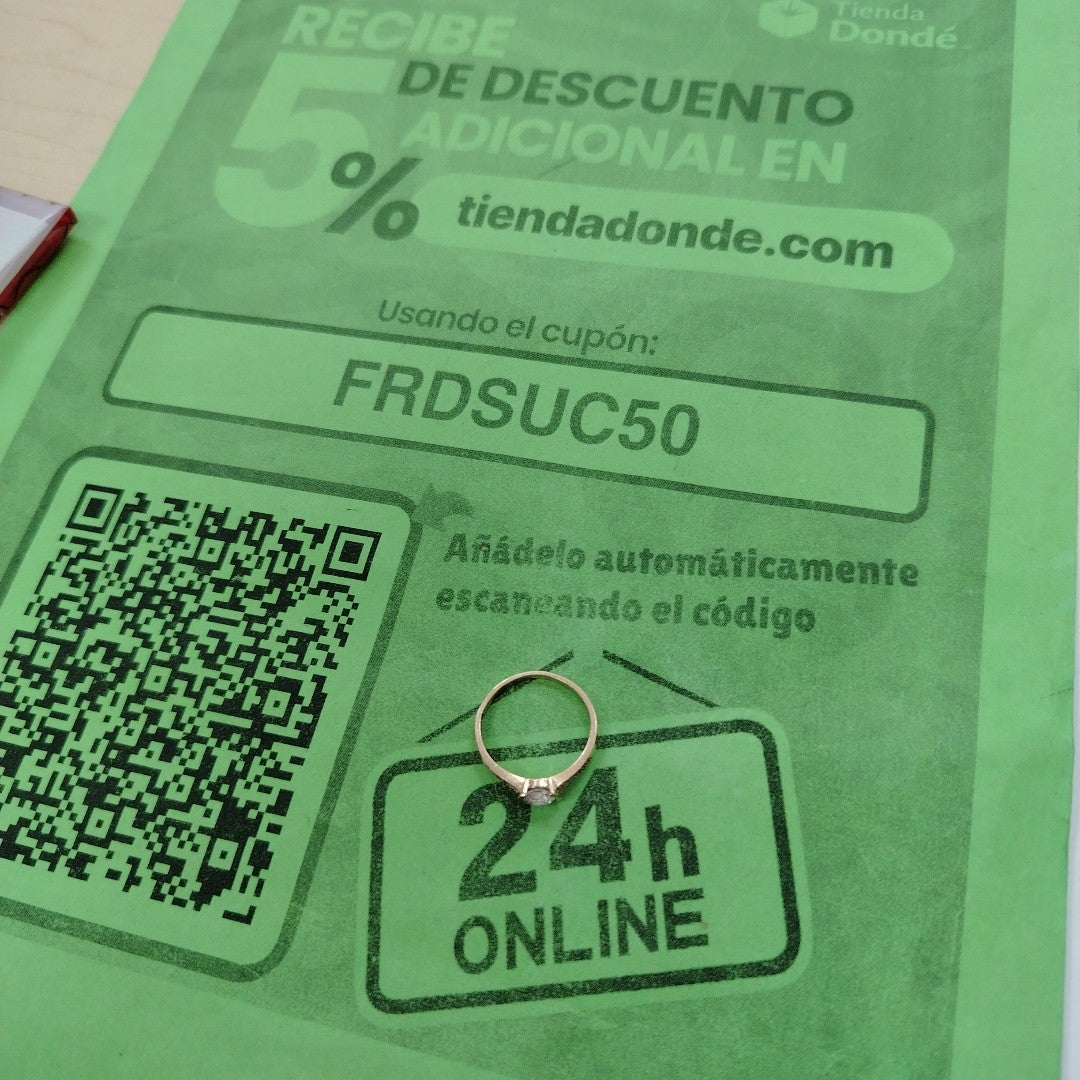 ANILLITO ORO 14 K 2.1 GRMS (SEMINUEVO)