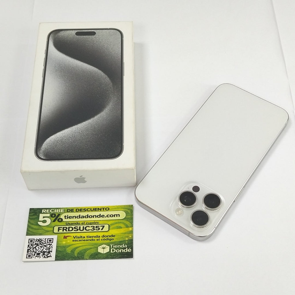 CELULAR APPLE IPHONE 15 PRO MAX A3105 (2023) 256 GB 8 GB RAM (SEMINUEVO)